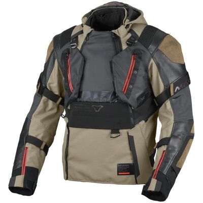 Macna Tryton - Veste de moto d'aventure avec Night Eye réfléchissant - Publicité Macna Tryton - Veste de moto d'aventure avec Night Eye réfléchissant - Publicité