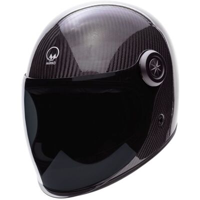 Casque intégral MARKO DARKSIDE CARBON Carbon - Publicité Casque intégral MARKO DARKSIDE CARBON Carbon - Publicité
