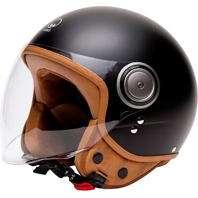 Casque jet MARKO ELEMENTS Noir - Publicité Casque jet MARKO ELEMENTS Noir - Publicité