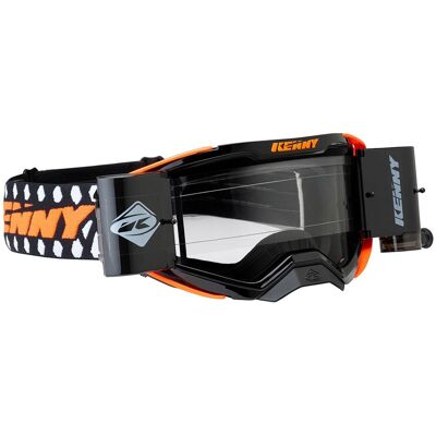 Masque cross Kenny PERFORMANCE - BLACK NEON ORANGE - LEVEL 4 - ROLL OFF 2024 Black Neon Orange - Publicité Masque cross Kenny PERFORMANCE - BLACK NEON ORANGE - LEVEL 4 - ROLL OFF 2024 Black Neon Orange - Publicité