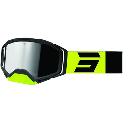 Masque cross Shot CORE - NEON YELLOW 2023 Neon Yellow - Publicité Masque cross Shot CORE - NEON YELLOW 2023 Neon Yellow - Publicité