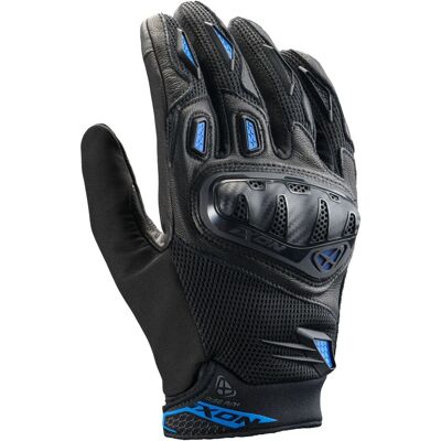 Gants Ixon RISE AIR 2 Noir/Bleu - Publicité Gants Ixon RISE AIR 2 Noir/Bleu - Publicité