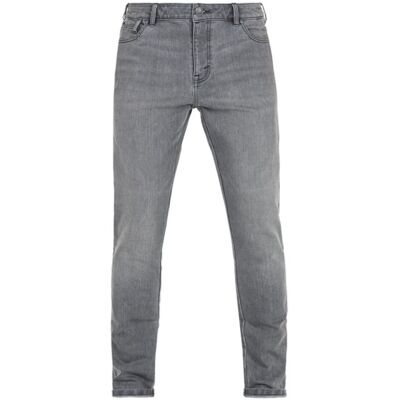 Jean Moto John Doe Pioneer Mono L34 Light Grey - Publicité Jean Moto John Doe Pioneer Mono L34 Light Grey - Publicité