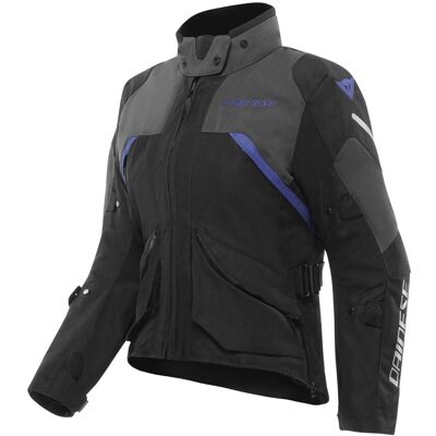 Blouson Moto Dainese TEMPEST 4 D-DRY WOMAN Black/Blue - Publicité Blouson Moto Dainese TEMPEST 4 D-DRY WOMAN Black/Blue - Publicité
