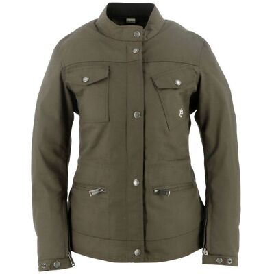 Blouson Moto Helstons MOHAVE Kaki - Publicité Blouson Moto Helstons MOHAVE Kaki - Publicité