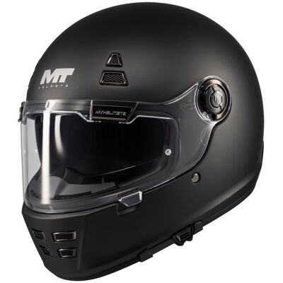 Casque intégral MT HELMETS JARAMA SV - PURE Noir mat - Publicité Casque intégral MT HELMETS JARAMA SV - PURE Noir mat - Publicité