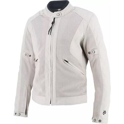 Blouson Moto Helstons STONER EVO AIR Silver - Publicité Blouson Moto Helstons STONER EVO AIR Silver - Publicité