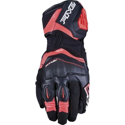 Gants Five RFX4 EVO WATERPROOF Black/Fluo Red - Publicité Gants Five RFX4 EVO WATERPROOF Black/Fluo Red - Publicité