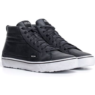Baskets Moto TCX Boots STREET 3 WATERPROOF Black/Black/White - Publicité Baskets Moto TCX Boots STREET 3 WATERPROOF Black/Black/White - Publicité