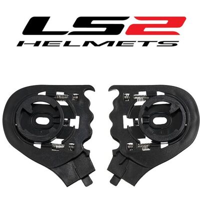 Platines d'écran casque LS2 FF910 Nardo Grey - Publicité Platines d'écran casque LS2 FF910 Nardo Grey - Publicité