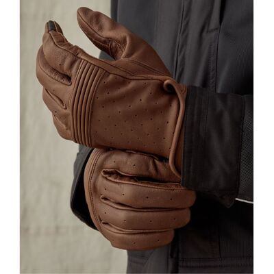 Gants Belstaff MONTGOMERY Oxblood - Publicité Gants Belstaff MONTGOMERY Oxblood - Publicité