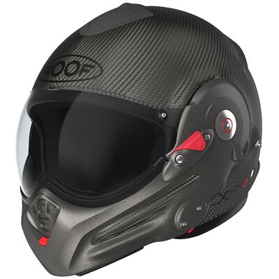 Casque modulable ROOF RO32 DESMO 3 CARBON Carbone mat - Publicité Casque modulable ROOF RO32 DESMO 3 CARBON Carbone mat - Publicité
