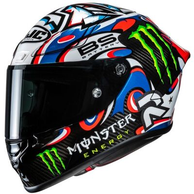 Casque intégral HJC RPHA 1 V2 - QUARTARARO LE MANS 3 MC21 - Publicité Casque intégral HJC RPHA 1 V2 - QUARTARARO LE MANS 3 MC21 - Publicité
