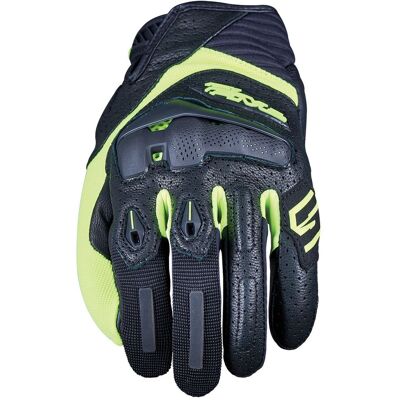 Gants Five RS1 Fluo Yellow - Publicité Gants Five RS1 Fluo Yellow - Publicité