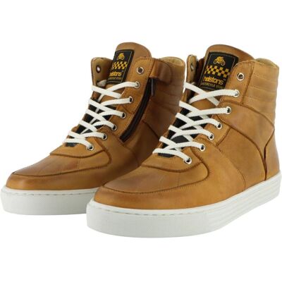 Baskets Moto Helstons RUN Beige - Publicité Baskets Moto Helstons RUN Beige - Publicité
