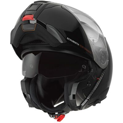 Casque modulable Schuberth C5 CARBON GLOSSY Carbon - Publicité Casque modulable Schuberth C5 CARBON GLOSSY Carbon - Publicité