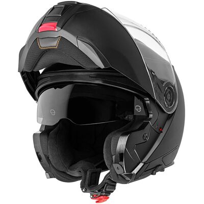 Casque modulable Schuberth C5 MATT Noir - Publicité Casque modulable Schuberth C5 MATT Noir - Publicité