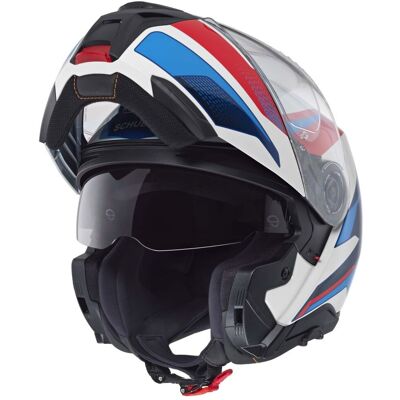 Casque modulable Schuberth CONCEPT TRACER Blue - Publicité Casque modulable Schuberth CONCEPT TRACER Blue - Publicité