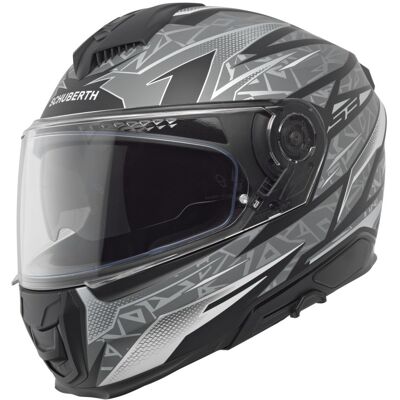 Casque intégral Schuberth S3 THUNDER Thunder Grey - Publicité Casque intégral Schuberth S3 THUNDER Thunder Grey - Publicité
