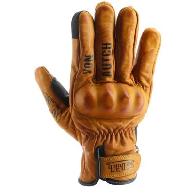 Gants Helstons VON DUTCH FLASH Gold/Black - Publicité Gants Helstons VON DUTCH FLASH Gold/Black - Publicité