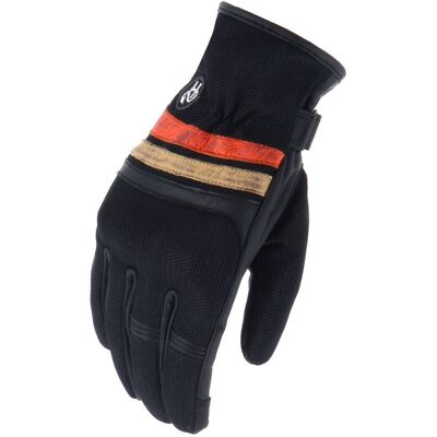 Gants Helstons SKYLINE AIR Noir/Beige - Publicité Gants Helstons SKYLINE AIR Noir/Beige - Publicité
