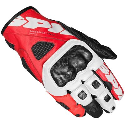 Gants Spidi CARBO SHORT Noir/Rouge - Publicité Gants Spidi CARBO SHORT Noir/Rouge - Publicité