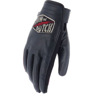 Gants Helstons VON DUTCH STORM Bleu/Rouge - Publicité Gants Helstons VON DUTCH STORM Bleu/Rouge - Publicité