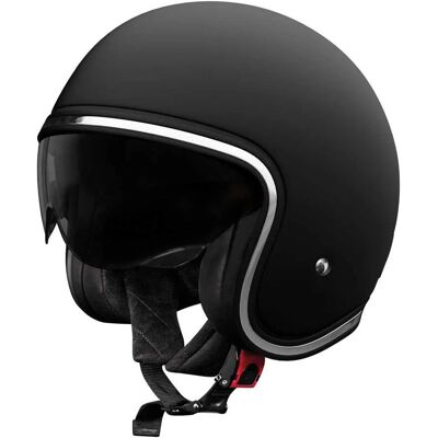 Casque jet Stormer AURA SOLID Black Mat - Publicité Casque jet Stormer AURA SOLID Black Mat - Publicité