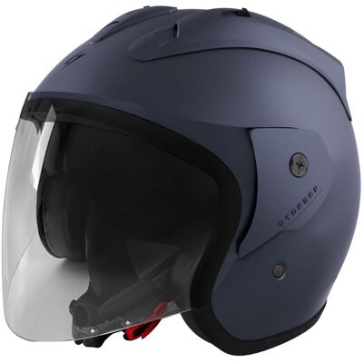 Casque Moto Stormer Sun Evo 2.0 - Gris Gun Metal - Norme de sécurité ECE 22.06 - Publicité Casque Moto Stormer Sun Evo 2.0 - Gris Gun Metal - Norme de sécurité ECE 22.06 - Publicité