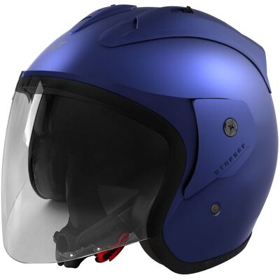 Casque jet Stormer SUN EVO 2.0 SOLID Royal Blue - Publicité Casque jet Stormer SUN EVO 2.0 SOLID Royal Blue - Publicité