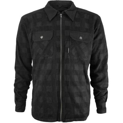Surchemise Moto Harisson RANGER Black Grey - Publicité Surchemise Moto Harisson RANGER Black Grey - Publicité