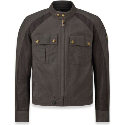 BELSTAFF - Temple Coton Wax - Mahogany - Publicité BELSTAFF - Temple Coton Wax - Mahogany - Publicité