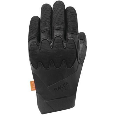 Gants Racer DIGGER 2 Black/Black - Publicité Gants Racer DIGGER 2 Black/Black - Publicité