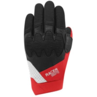 Gants Racer DIGGER 2 Black Red - Publicité Gants Racer DIGGER 2 Black Red - Publicité