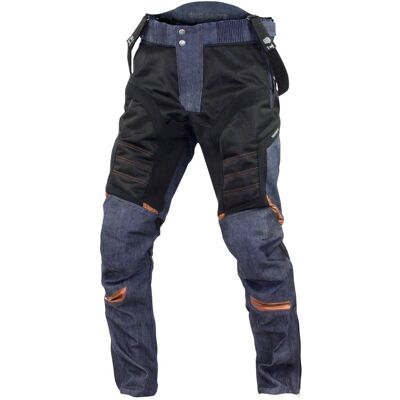 Jean Moto Trilobite AIRTECH Blue/black - Publicité Jean Moto Trilobite AIRTECH Blue/black - Publicité