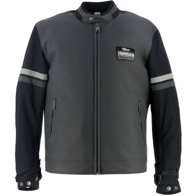 Blouson Moto Helstons V-SERIES Gris/Noir - Publicité Blouson Moto Helstons V-SERIES Gris/Noir - Publicité