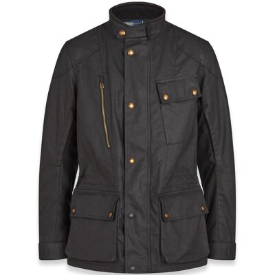 Veste Moto Belstaff WAYMASTER Black - Publicité Veste Moto Belstaff WAYMASTER Black - Publicité