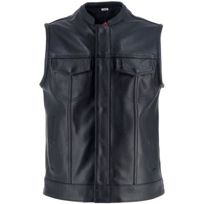Gilet moto Helstons WEST Noir - Publicité Gilet moto Helstons WEST Noir - Publicité