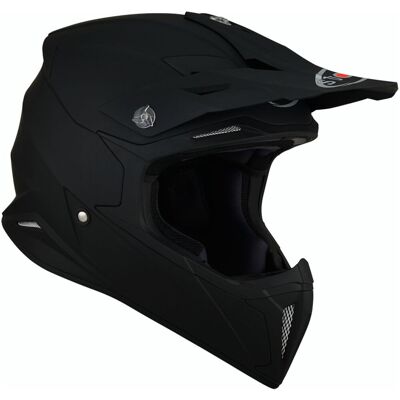 Casque cross Suomy X-WING - PLAIN 2024 Matt black - Publicité Casque cross Suomy X-WING - PLAIN 2024 Matt black - Publicité