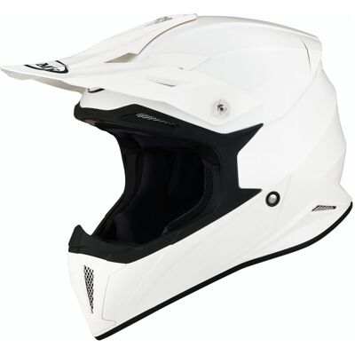 Casque cross Suomy X-WING - PLAIN 2024 White - Publicité Casque cross Suomy X-WING - PLAIN 2024 White - Publicité