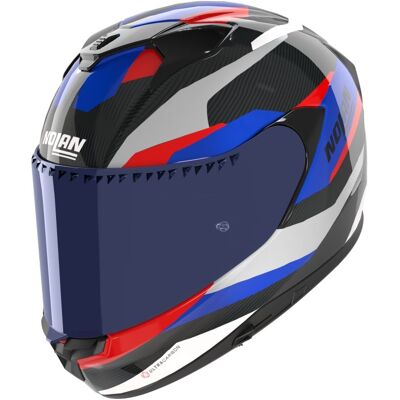 Casque intégral Nolan X-904 ULTRA CARBON CALIBRO QUIN Carbon Blue Anthracite - Publicité Casque intégral Nolan X-904 ULTRA CARBON CALIBRO QUIN Carbon Blue Anthracite - Publicité
