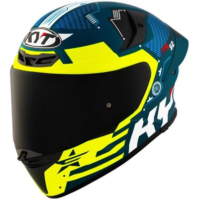 Casque intégral KYT TT-REVO FUSELAGE Matt Yellow - Publicité Casque intégral KYT TT-REVO FUSELAGE Matt Yellow - Publicité