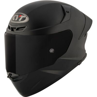 Casque intégral KYT TT-REVO PLAIN Matt black - Publicité Casque intégral KYT TT-REVO PLAIN Matt black - Publicité