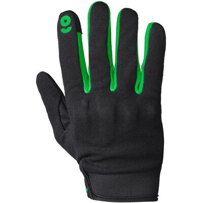 Gants GMS JET-CITY SPORT Noir/Vert - Publicité Gants GMS JET-CITY SPORT Noir/Vert - Publicité