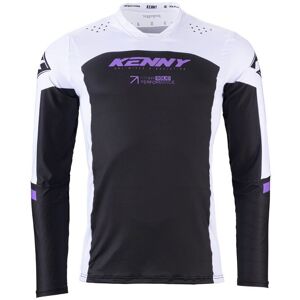 Maillot cross Kenny PERFORMANCE - SOLID 2024 Black Purple - Publicité Maillot cross Kenny PERFORMANCE - SOLID 2024 Black Purple - Publicité