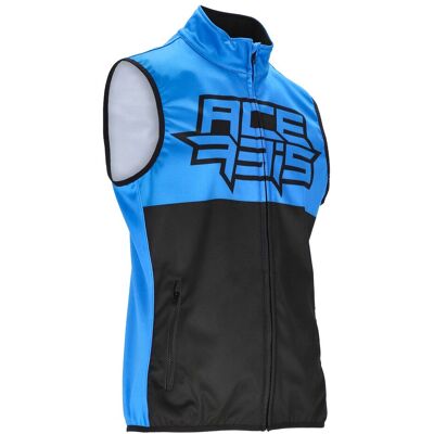 Softshell Acerbis MX LINEAR Black/Blue - Publicité Softshell Acerbis MX LINEAR Black/Blue - Publicité