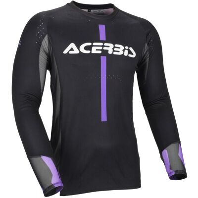 Maillot cross Acerbis MX J-TRACK 2.0 2027 Violet/blanc - Publicité Maillot cross Acerbis MX J-TRACK 2.0 2027 Violet/blanc - Publicité