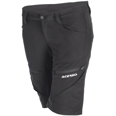 Short Acerbis PADDOCK FEMME Black - Publicité Short Acerbis PADDOCK FEMME Black - Publicité