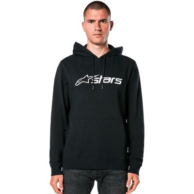 Sweat Alpinestars BLAZE HOODIE V3 Black/White - Publicité Sweat Alpinestars BLAZE HOODIE V3 Black/White - Publicité