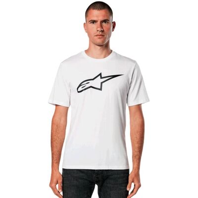 T-Shirt manches courtes Alpinestars AGELESS 2.0 White/Black - Publicité T-Shirt manches courtes Alpinestars AGELESS 2.0 White/Black - Publicité